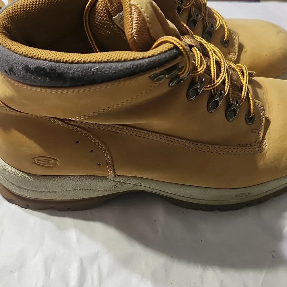 Sketchers Leather Work Boots